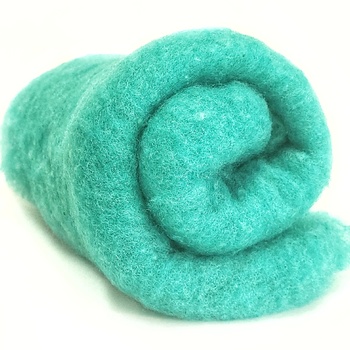 Ставропольский кардочес цвет яркая бирюза 50 грамм - Ставропольский кардочёс