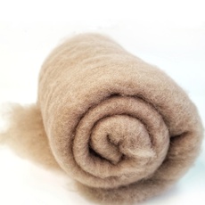 Ставропольский кардочес цвет темно бежевый 50 грамм - Ставропольский кардочёс