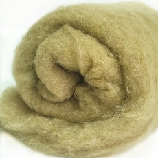 Ставропольский кардочес для валяния цвет горчица 50 грамм - Ставропольский кардочёс