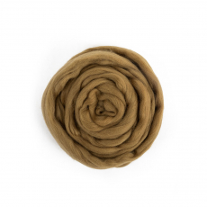 Шерсть для валяния" 100% полутонкая шерсть 50 г №0683 хаки - Ставропольский кардочёс