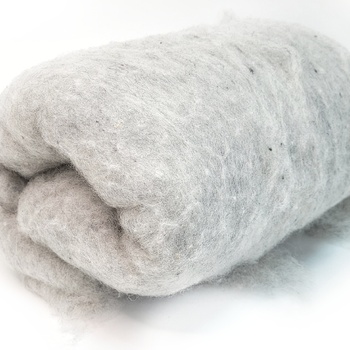 Ставропольский кардочес цвет светло серый 50 грамм - Ставропольский кардочёс