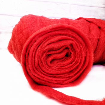 Ставропольский кардочес цвет алый 50 грамм - Ставропольский кардочёс