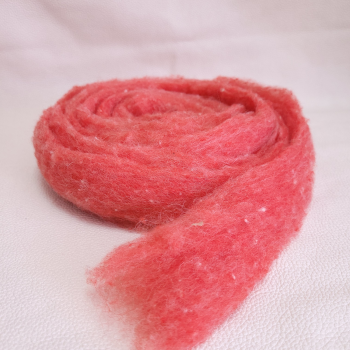 Ставропольский кардочес цвет ярко розовый 50 грамм - Ставропольский кардочёс