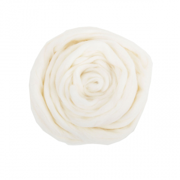 Шерсть для валяния" 100% полутонкая шерсть 50 г №0230 ОТБЕЛКА - Ставропольский кардочёс